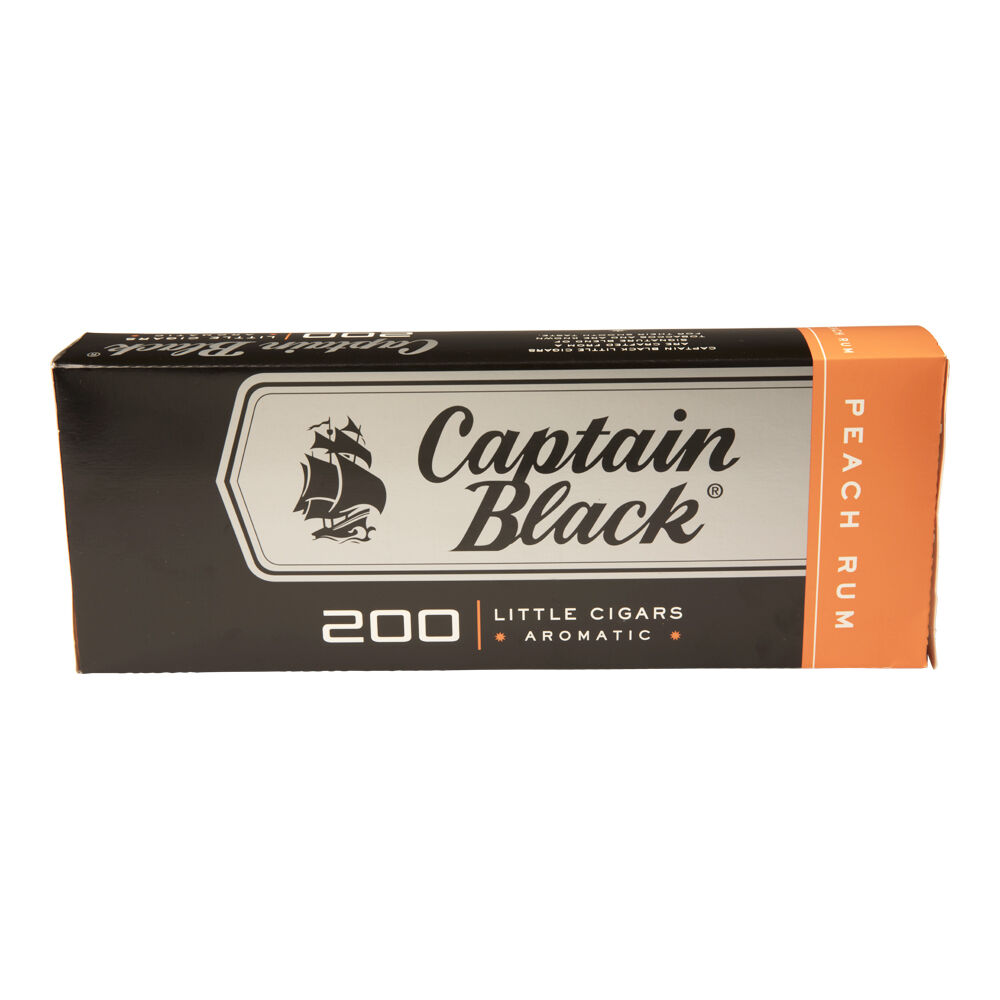 Captain Black Little Cigars - Peach Rum